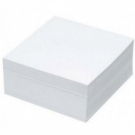 Rezerva cub hartie Basic, 85 x 85 mm, 400 file, alb
