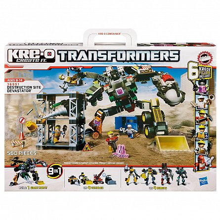 Transformers kree-o create it devastator 8-14 ani