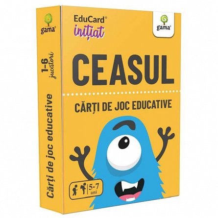 Ceasul. Carti de joc educative