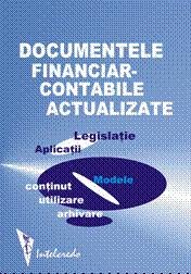 DOCUMENTE FINANCIAR-CONTABILE ACTUALIZATE
