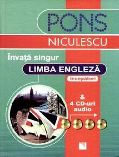 INVATA SINGUR LIMBA ENGLEZA + 4 CD