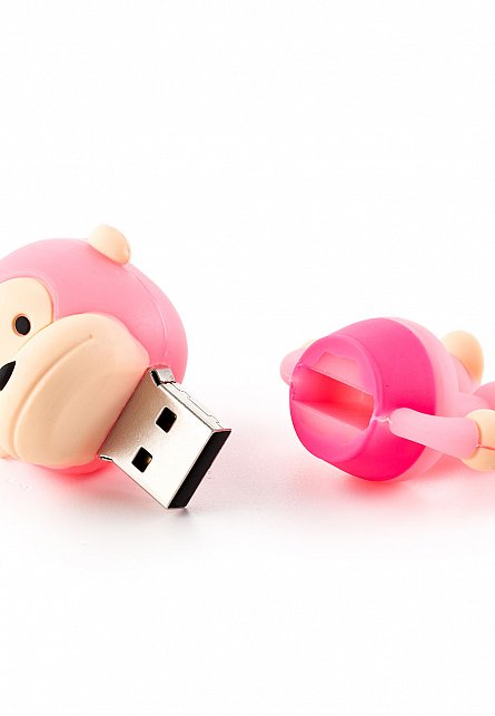 Stick Mem. USB2.0 Satzuma Monkey Pink, roz, 8GB