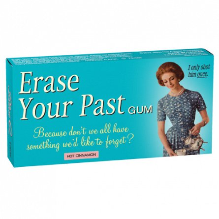 Guma de mestecat "Erase your Past"