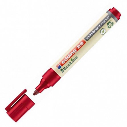 Marker tabla Edding 28, ecologic, rosu
