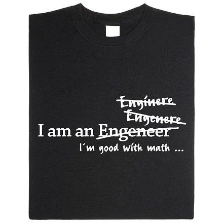 Tricou "Engineer",negru L