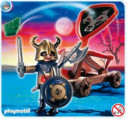 Playmobil-Catapulta cavalerului