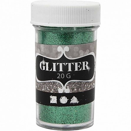Glitter,20g,35mm,verde