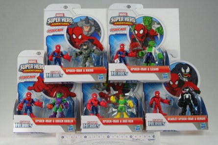 Set 2 figurine Spider-Man