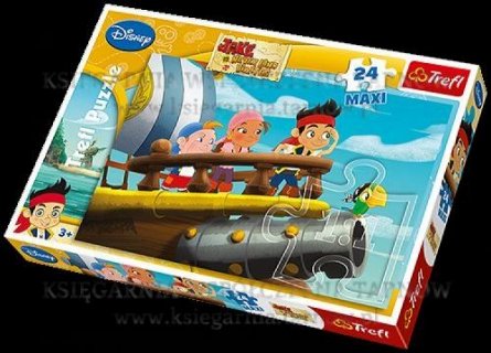 Puzzle jack in never land maxi,24 piese