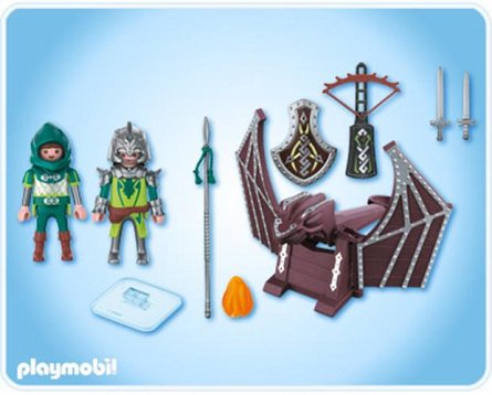 Playmobil-Catapulta dragonului