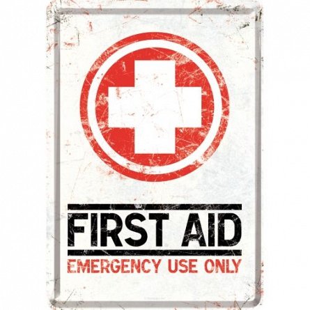 Carte postala "First aid"