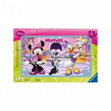 Puzzle Ravensburger - Disney Minnie Mouse,  15  piese