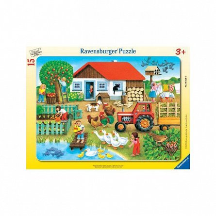 Puzzle unde sa il asez, 15 piese