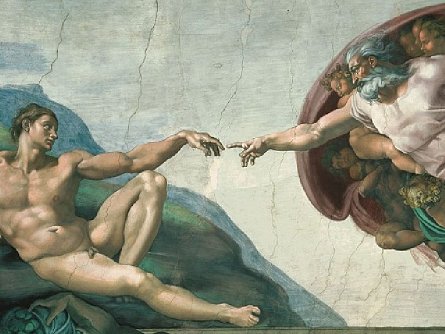 Puzzle Michelangelo crearea lui adam, 1000 pcs