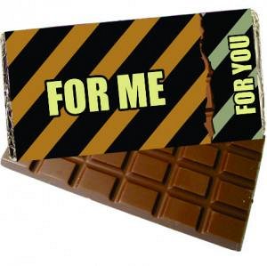 Ciocolata "For me / for you"
