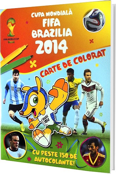CUPA MONDIALA FIFA 2014 - CARTE DE COLORAT