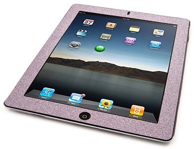 Set Abtibilduri Satzuma Glitter Skin, pt iPad, violet