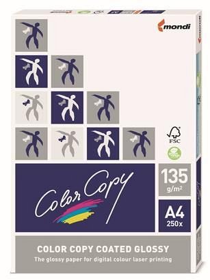 Carton lucios Color Copy A4, 200g, 250coli