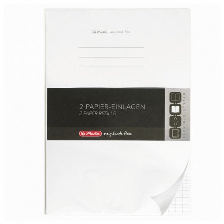 Rezerva A4 pentru caiet My.Book Flex, set 5 bucati, 40 file, 80 g-mp, matematica