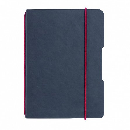 Caiet A5, My.Book Flex, 40f, mate, negru, imitatie piele