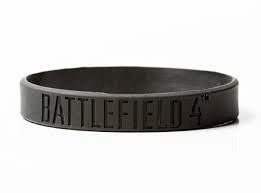 Battlefield 4 Logo Bracelet-Medium-Black
