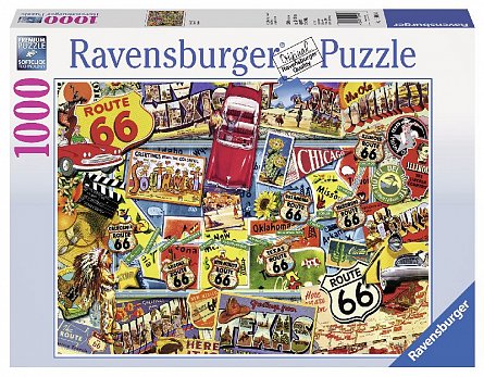 PUZZLE ROUTE 66, 1000 PIESE