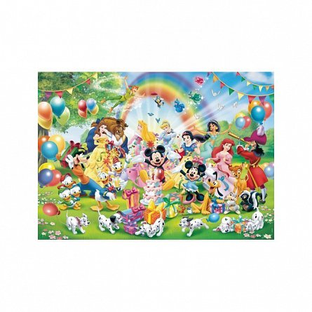 Puzzle Ravensburger - Ziua de nastere a lui Mickey, 1000 piese
