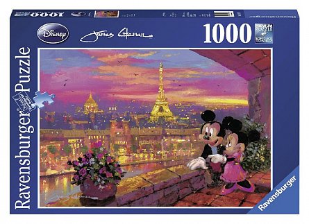 PUZZLE DISNEY APUSUL LA PARIS, 1000 PIESE