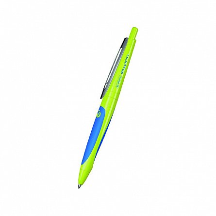 Pix cu gel My.Pen,corp lemon/albastru intens