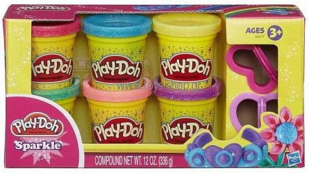 Play Doh sparkle compound collection