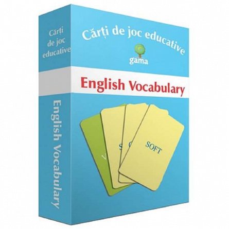 English Vocabulary. Carti de joc educative