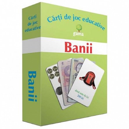 Banii. Carti de joc educative