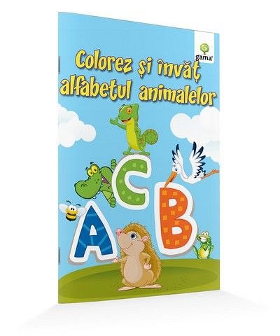 COLOREZ SI INVAT ALFABETUL ANIMALELOR/ A5.14