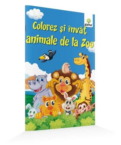 COLOREZ SI INVAT ANIMALE DE LA ZOO/ A5.14