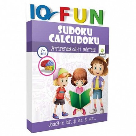 IQ Fun. Sudoku Calcudoku. Antreneaza-ti mintea! 7 ani plus