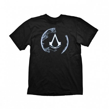 Assassins Creed 4 T-Shirt Animus Crest Size L