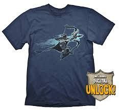 DOTA 2 T-Shirt Drow Ranger + Ingame Code Size L