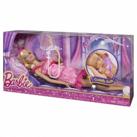 Papusa Barbie,corp moale,Noapte buna