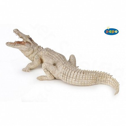 Figurina Papo,crocodil alb