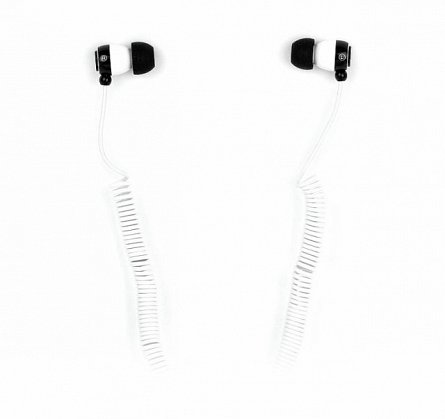Casti In-Ear Satzuma Bungee, mufa 3.5mm, alb