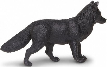 Figurina Safari,vulpe neagra