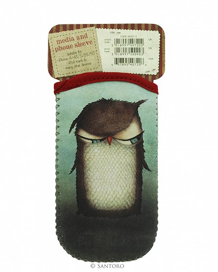 Husa iPhone/iPod Grumpy Owl