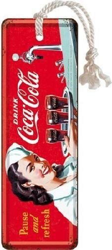 Semn de carte Coca-Cola - Waitress