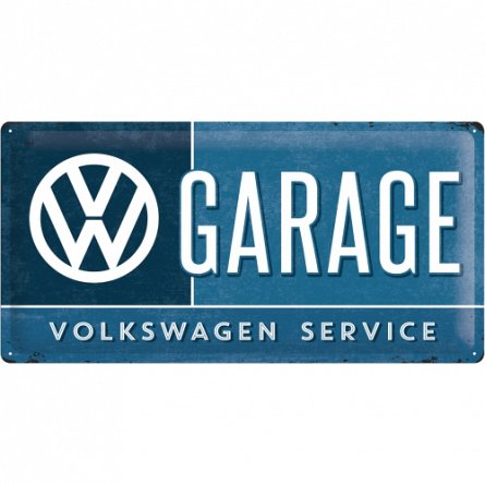 Placa 25x50 VW Garage