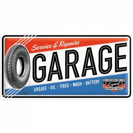 Placa 25x50 Garage