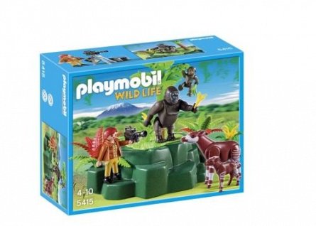 Playmobil-Gorile si okapi