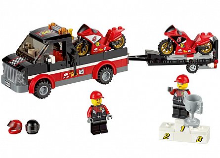 Lego-City,Transportor de motociclete de cursa