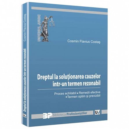 Dreptul La Solutionarea Cauzelor Intr-Un Termen Rezonabil