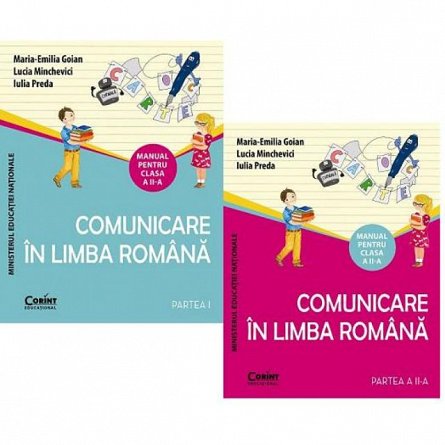 MANUAL CLS. A II-A COMUNICARE IN LIMBA ROMANA + CD (2 VOL)