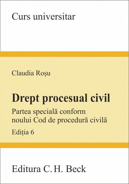 DREPT PROCESUAL CIVIL PS CONF NOULUI COD DE PROCEDURA CIVILA. ED 6